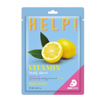 Help Sheet Mask with Vitamin, Bergamo, 25ml