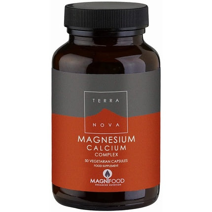 Supliment Alimentar Terra Nova Magnesium Calcium Complex, 50 Capsule Vegetariene