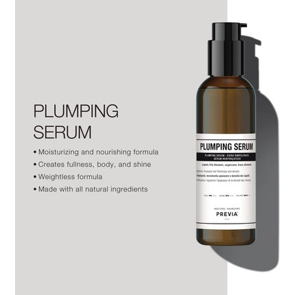 Serum Îngroșare Păr, Previa Plumping Serum pentru Păr Fin, 200ml