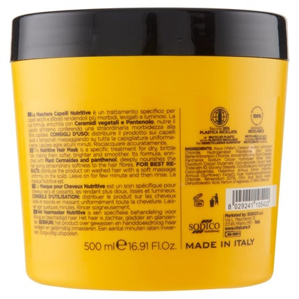Masca de păr Vitalcare Nutritive, galbenă
