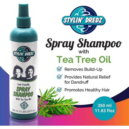 Șampon Spray, Stylin Dredz, 350ml, ulei arbore de ceai