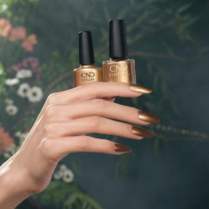 Lac de unghii, CND, Vinylux Magical Botany, auriu