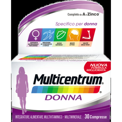Supliment Multivitamine, Multicentrum, Woman, 60 Tablete