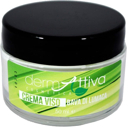 Crema Facială Antirid Dermattiva, Extract de Melc, 126g, Ambalaj Verde