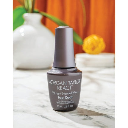 Lac de unghii, Morgan Taylor, React, top coat