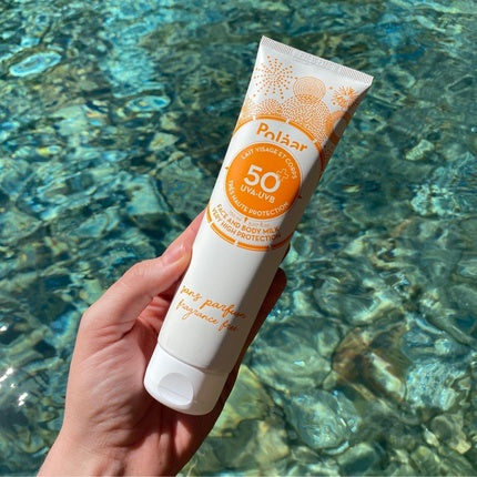 Soluție Solară, Polaar, SPF 50+, fără parfum 150ml