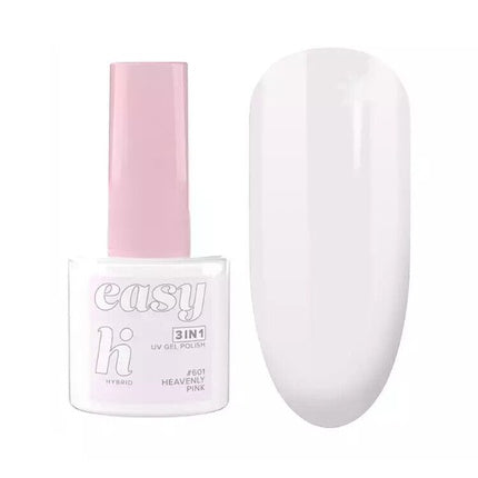 Lac de unghii, Hi Hybrid, Easy 3in1, alb perlat