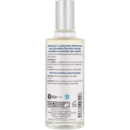 Ulei Natural de Ricin, Natessance, Fortifiant și Regenerator, 50ml
