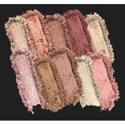 Paletă Farduri, Profusion Cosmetics, Bare Rose, 10 nuanțe