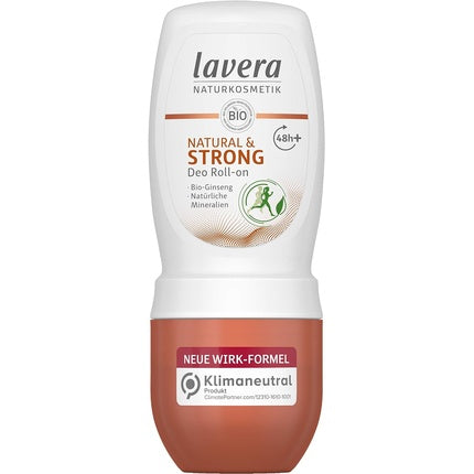 Deodorant Lavera Natural & Strong Roll-On 48 ore, 50 ml