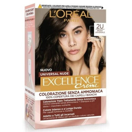 Vopsea de păr, L'Oréal Paris, Excellence Universal Nudes, brun