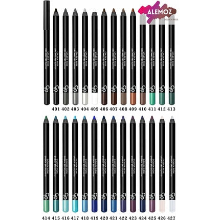 Creion de ochi Golden Rose Dream Eyes Kgde 407, negru