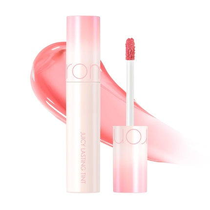 Ruj Rom&Nd Juicy Lasting Tint 31 Bare Apricot 6 ml, finisaj lucios