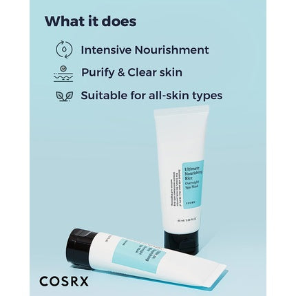 Masca de fata, Cosrx, Ultimate Nourishing Rice, 60ml, Niacinamide