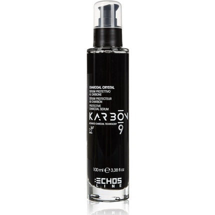 Serum Protectiv pentru Păr Echosline Karbon 9 Charcoal Crystal, 100ml