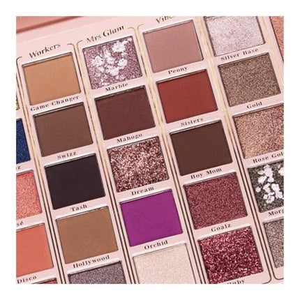 Paleta farduri ochi, Bperfect, Mrs Glam Showstopper, roz