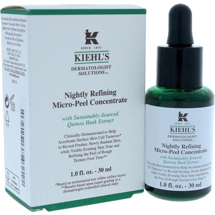Concentrat de Peeling Noaptea, Kiehl's Nightly Refining Micro-Peel Concentrate, 30 ml