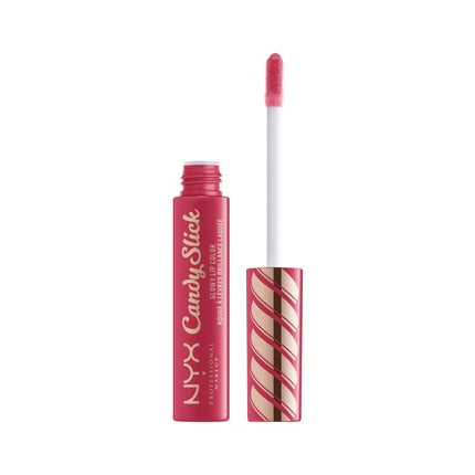 Gloss de buze NYX Candy Slick, coral roz