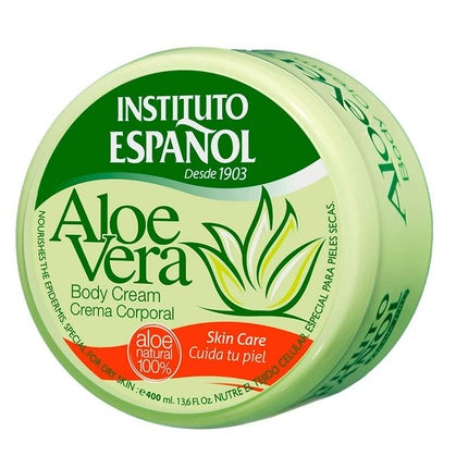 Crema de corp Instituto Español cu Aloe Vera, 200ml, ambalaj verde
