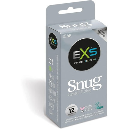 Prezervative Exs Snug Fit Dimensiune Mică Vegan