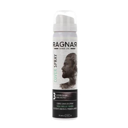 Spray Retocare Păr Eurostil Ragnar, Castano Oscuro, 75ml