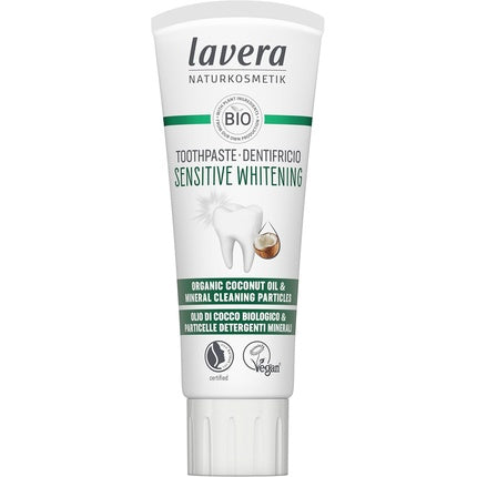 Pastă de dinți Lavera Sensitive Whitening 70 g