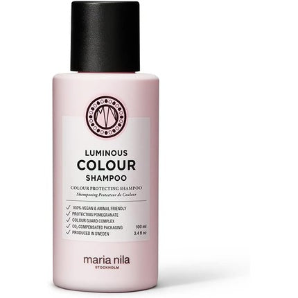 Șampon păr vopsit, Maria Nila Luminous Colour, rodie, 100ml