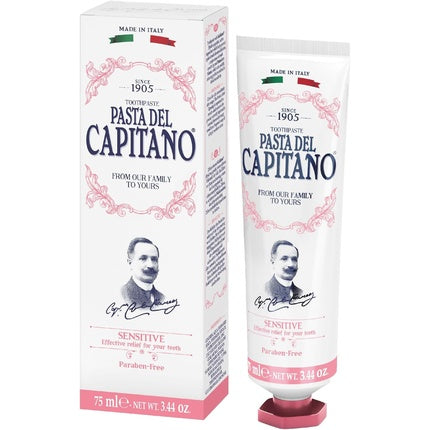 Pasta de dinți Pasta Del Capitano Sensitive 75ml