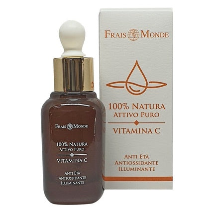 Serum Vitamina C, Frais Monde Gocce 100% Natural Active Pure, 30 ml