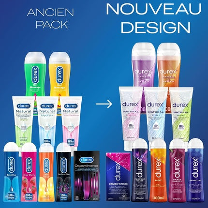 Gel Lubrifiant Durex Orgasm Intense 10ml