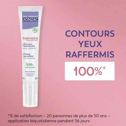 Crema Contur Ochi, Eau Thermale Jonzac, Sublimactive Mature Skin, 15 ml