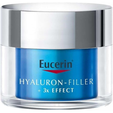 Cremă de noapte Eucerin Hyaluron-Filler +3x Effect, 50ml, albastru