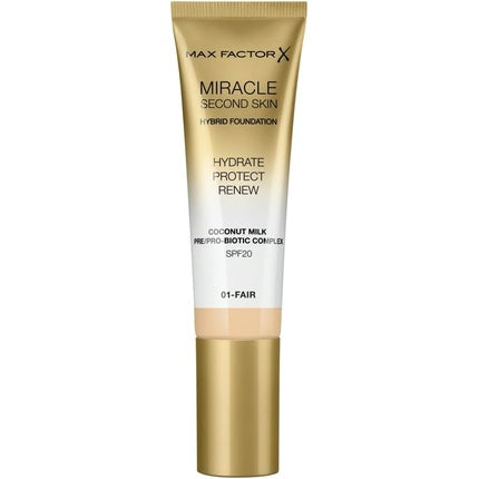 Fond de ten, Max Factor, Miracle Touch Second Skin, Fair 30ml