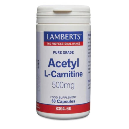 Supliment, Lamberts, Acetylcarnitine 500mg