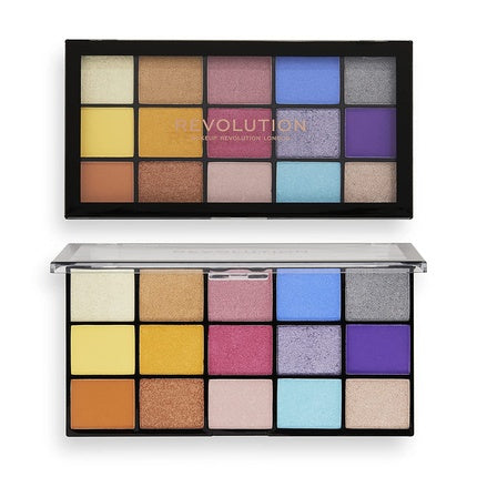 Paletă farduri de pleoape, Makeup Revolution, Spirited Love, 16.5g