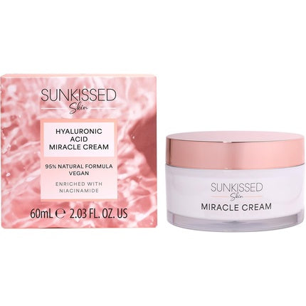 Cremă hidratantă Sunkissed, Acid hialuronic, 60ml