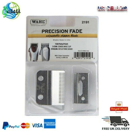Lama de tuns păr Wahl Precision Fade Blade 2191 pentru Magic Clip și Five Star Two-Hole Clipper