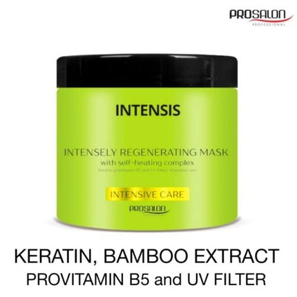 Masca de păr, Prosalon Professional, Keratină, bambus, 195g