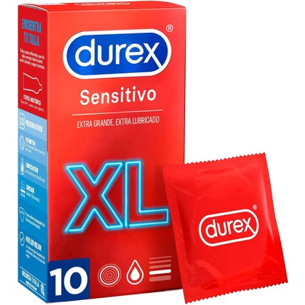 Prezervative, Durex, Sensitive Soft, mărime XL