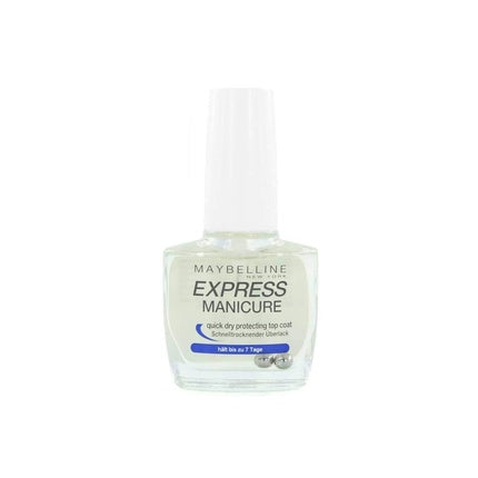 Smalt pentru unghii, Maybelline, Top Coat Express Manicure, transparent, 9ml
