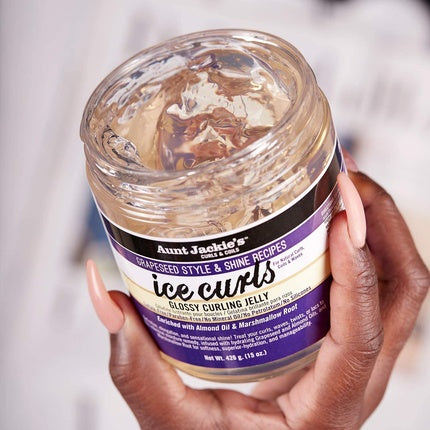 Gel de păr, Aunt Jackie's Ice Curls Glossy Curling Jelly, 426g, transparent