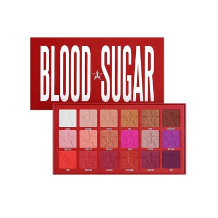 Paletă Farduri, Jeffree Star, Blood Sugar, roșu