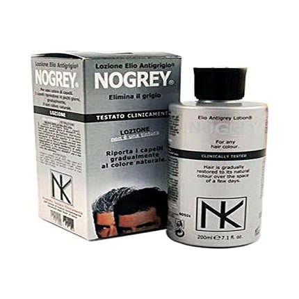 Loțiune de păr NOGREY Elio Antigrigio pentru orice culoare a părului, 200ml