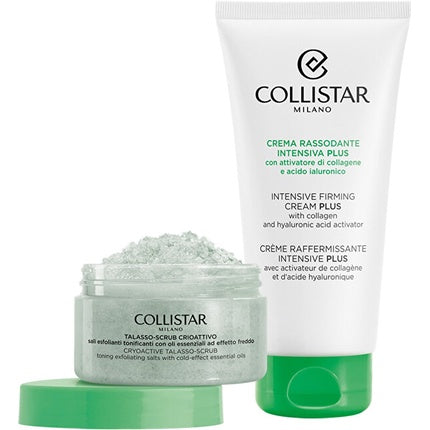 Set Cadou Îngrijire Corp Collistar, Crema Firming Intensive Plus, Exfoliant Talasso-Scrub