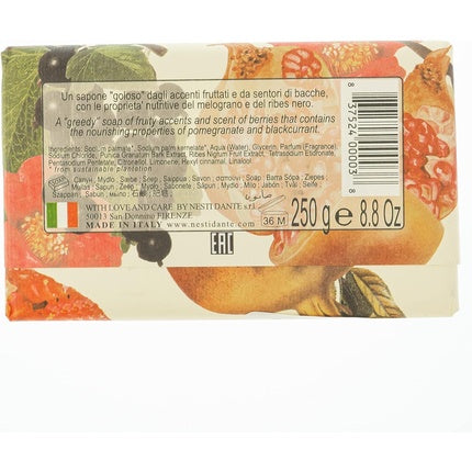 Săpun Nesti Dante Il Frutteto cu rodie și coacăze negre, 250g