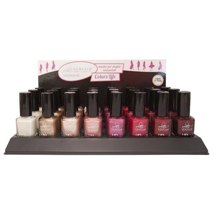 Set smalturi pentru unghii Lady Venezia Colori Misti, 12 buc, cu efect perlant