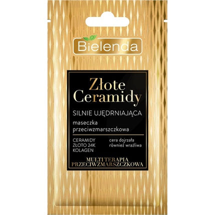 Masca anti-rid, Bielenda, Golden Ceramides, 8g