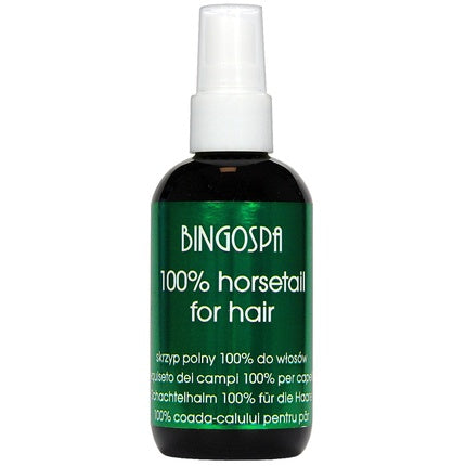 Tratament pentru păr, Bingo Spa, 100% Coada-calului, 100 ml, ambalaj sticlă maro