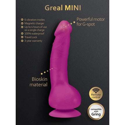 Mini aparat de ingrijire personala Ft London, Greal, fuchsia