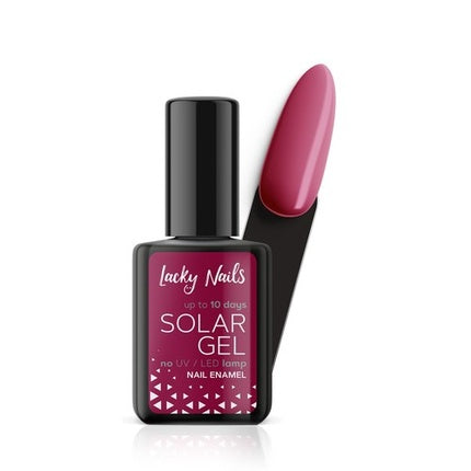Lacky Nails Solar Gel Nail Polish 18 Diva, Roz, 10ml